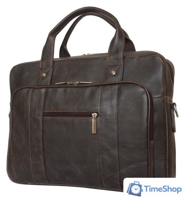 Сумка Carlo Gattini Sinfonica Rivoli 1004-04 (темно-коричневый) - Изображение №2 — Интернет-магазин Time-Shop