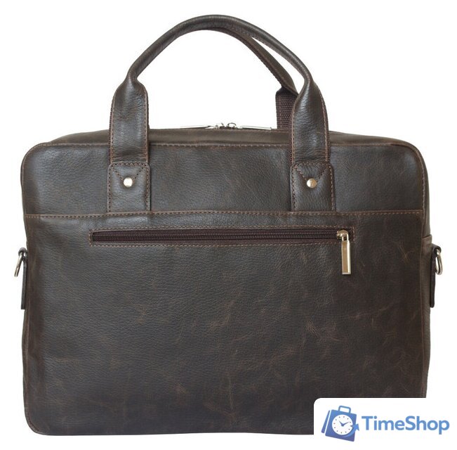 Сумка Carlo Gattini Sinfonica Rivoli 1004-04 (темно-коричневый) - Изображение №4 — Интернет-магазин Time-Shop