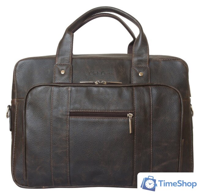 Сумка Carlo Gattini Sinfonica Rivoli 1004-04 (темно-коричневый) - Изображение №6 — Интернет-магазин Time-Shop