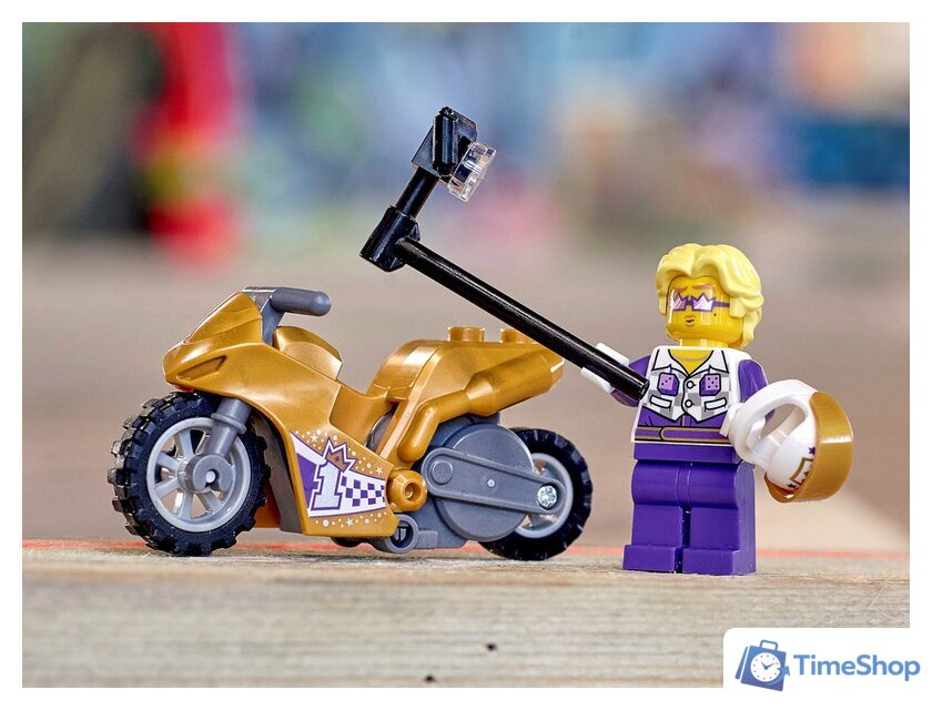 Конструктор LEGO City 60309 Трюковый мотоцикл с экшн-камерой - Изображение №6 — Интернет-магазин Time-Shop