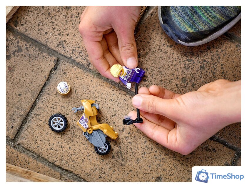 Конструктор LEGO City 60309 Трюковый мотоцикл с экшн-камерой - Изображение №3 — Интернет-магазин Time-Shop