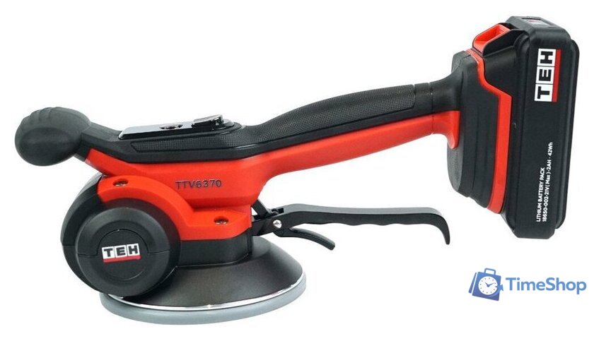 Стеклодомкрат (присоска для стекла и плитки) TEH TTV6370 (с 1-им АКБ, кейс) - Изображение №3 — Интернет-магазин Time-Shop