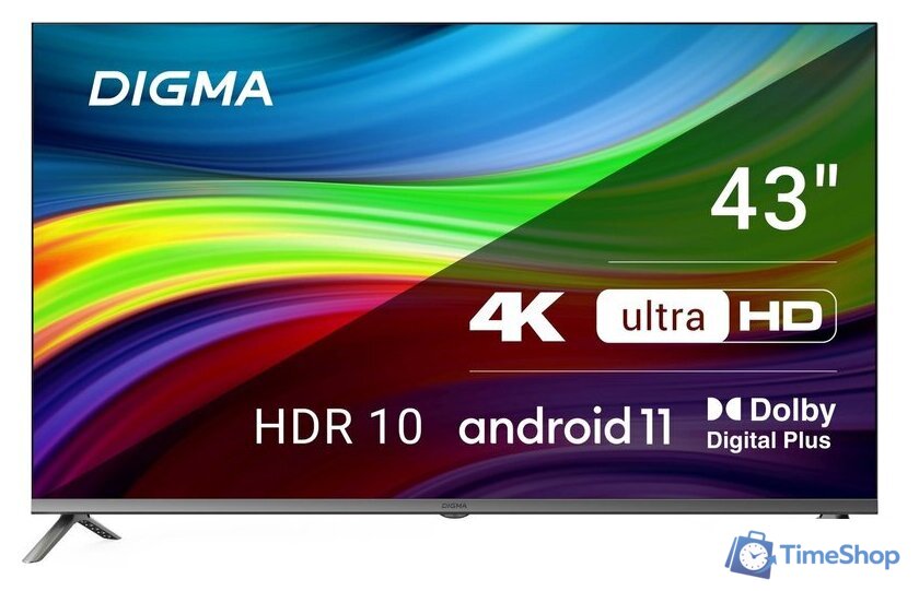 Телевизор Digma DM-LED43UBB41 - Изображение №1 — Интернет-магазин Time-Shop