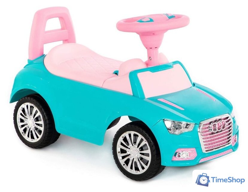 Каталка Полесье SuperCar №2 84576 (бирюзовый) - Изображение №2 — Интернет-магазин Time-Shop