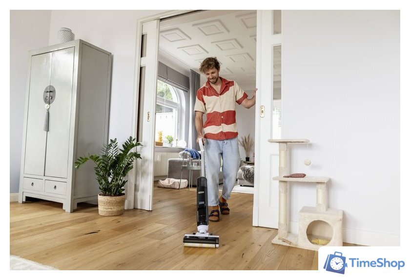 Вертикальный моющий пылесос Karcher FCV 3 Natural N 1.056-124.0 - Изображение №6 — Интернет-магазин Time-Shop