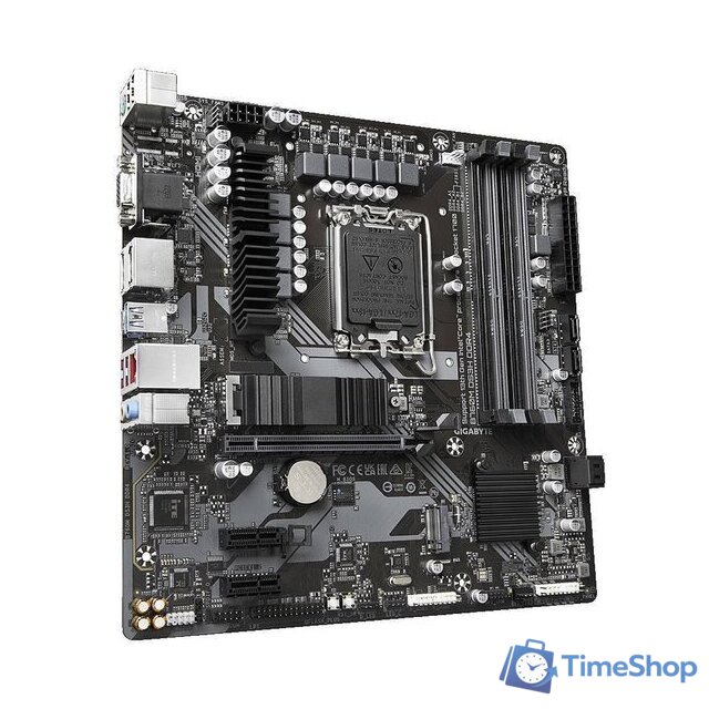 Материнская плата Gigabyte B760M DS3H DDR4 (rev. 1.0) - Изображение №2 — Интернет-магазин Time-Shop