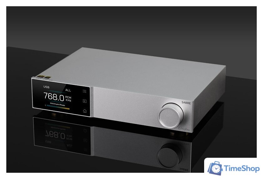 Цифро-аналоговый преобразователь Topping D70 Pro Sabre (серебристый) - Изображение №5 — Интернет-магазин Time-Shop