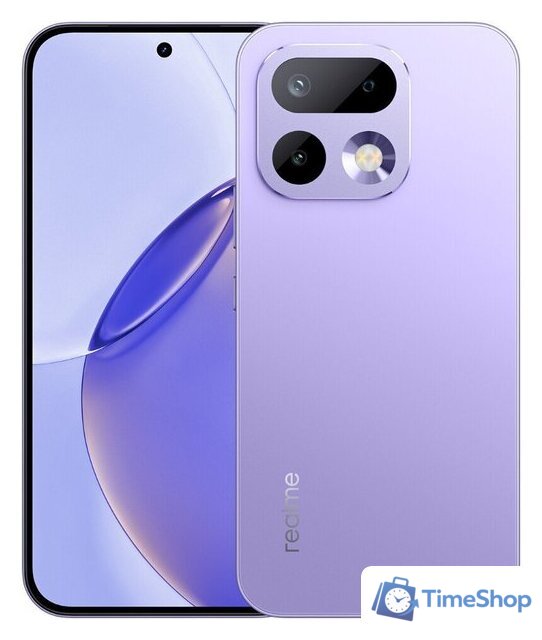 Телефон Realme 16 Pro 5G 12GB/512GB международная версия (сиреневый) - Изображение №2 — Интернет-магазин Time-Shop