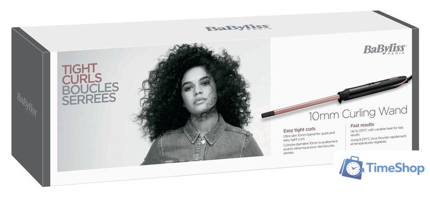 Круглая  плойка BaByliss C449E - Изображение №5 — Интернет-магазин Time-Shop