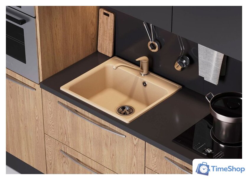 Кухонная мойка Quartz Bond 530 (лен) - Изображение №2 — Интернет-магазин Time-Shop