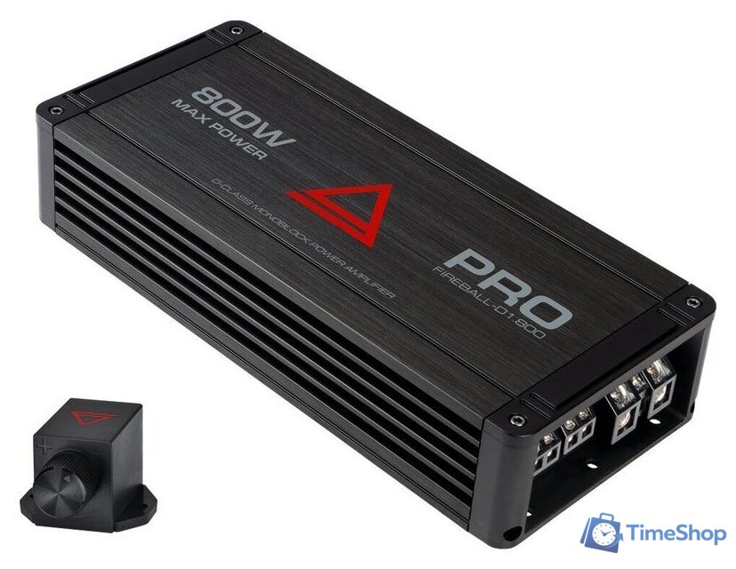 Автомобильный усилитель Aura Fireball-D1.800 PRO - Изображение №1 — Интернет-магазин Time-Shop