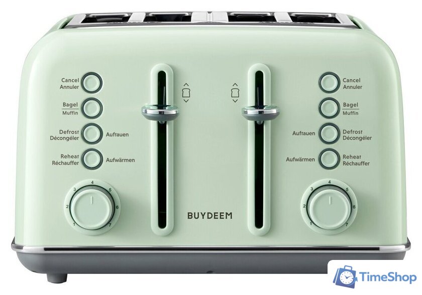 Тостер Buydeem DT640 Cozy Greenish - Изображение №1 — Интернет-магазин Time-Shop