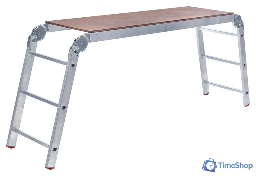 Лестница-трансформер Новая высота NV 234 трансформер с помостом 2x4x2 ступеней - Изображение №1 — Интернет-магазин Time-Shop