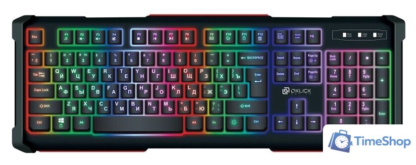 Клавиатура Оклик 717G Black Death - Изображение №1 — Интернет-магазин Time-Shop