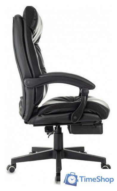 Офисное кресло Бюрократ CH-824MSG-BF (черный) - Изображение №3 — Интернет-магазин Time-Shop