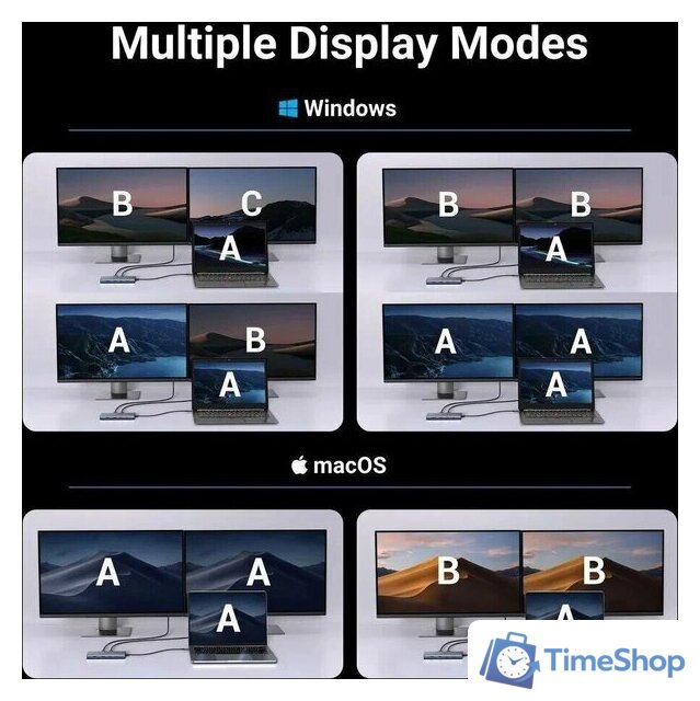 Док-станция Ugreen CM498 45379 - Изображение №3 — Интернет-магазин Time-Shop