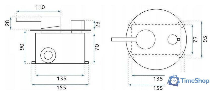 Душевая система  Rea Lungo REA-P8950 - Изображение №4 — Интернет-магазин Time-Shop