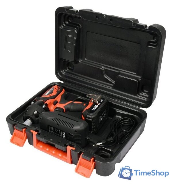 Гайковерт Yato YT-82804 (с 1-им АКБ, кейс) - Изображение №3 — Интернет-магазин Time-Shop