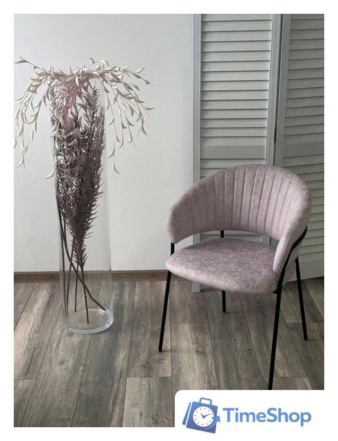Стул M-City Гемма 688M05705 (Rain 10 Lavanda/черный) - Изображение №3 — Интернет-магазин Time-Shop
