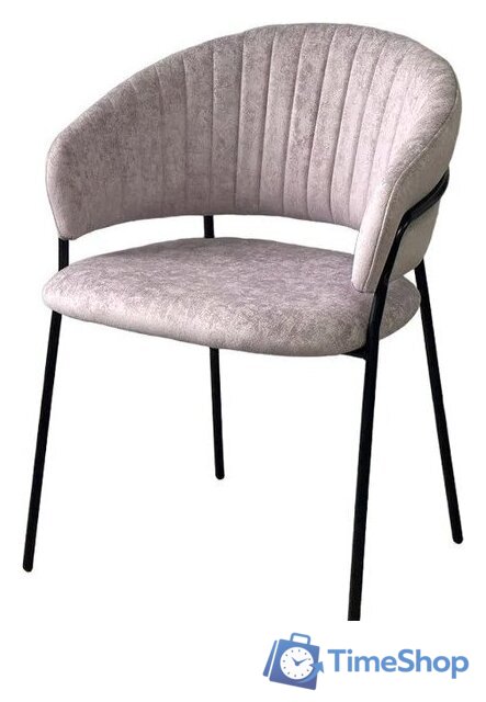Стул M-City Гемма 688M05705 (Rain 10 Lavanda/черный) - Изображение №1 — Интернет-магазин Time-Shop
