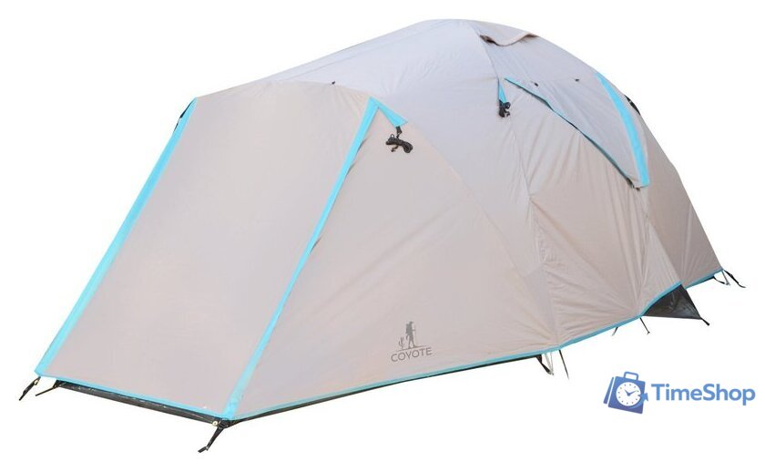 Треккинговая палатка Coyote Montana-4 (песочный) - Изображение №1 — Интернет-магазин Time-Shop