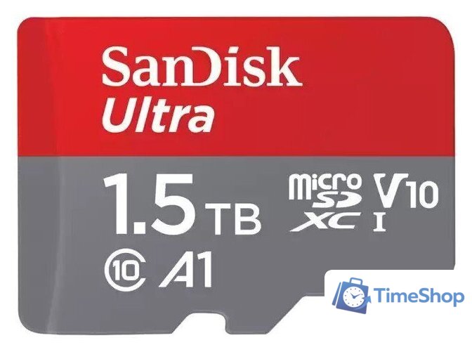 Карта памяти SanDisk Ultra SDSQUAC-1T50-GN6MN microSDXC 1.5TB - Изображение №1 — Интернет-магазин Time-Shop
