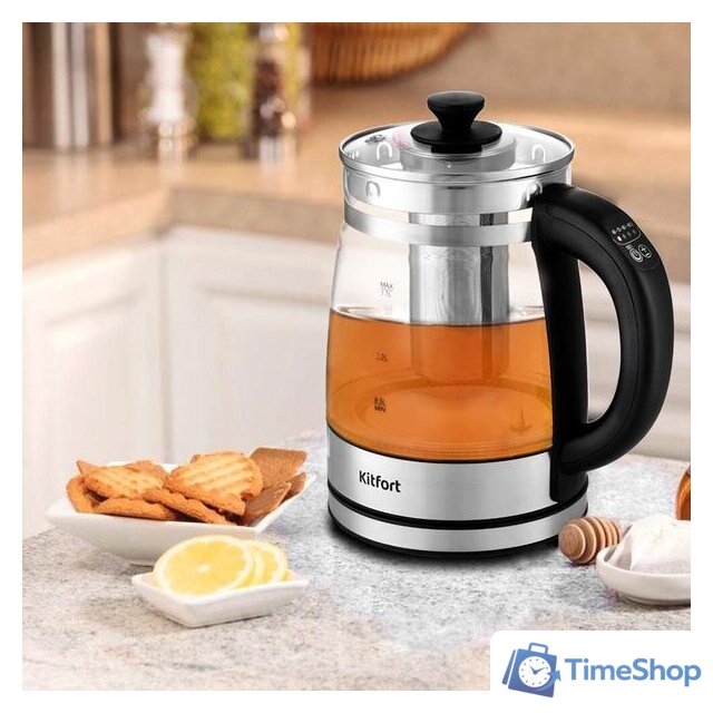 Электрический чайник Kitfort KT-6119 - Изображение №7 — Интернет-магазин Time-Shop