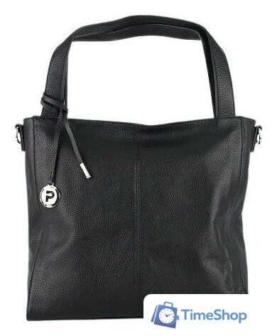 Женская сумка Poshete 845-SR6065OL-BLK (черный) - Изображение №1 — Интернет-магазин Time-Shop