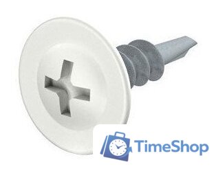  Starfix Со сверлом 4.2х19 прессшайба SM-55677-12000 (12000шт, оцинкованный, RAL 9003 сигнальный белый) - Изображение №1 — Интернет-магазин Time-Shop