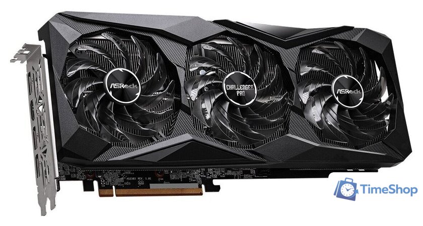 Видеокарта ASRock Radeon RX 7600 Challenger Pro 8GB OC RX 7600 CLP 8GO - Изображение №3 — Интернет-магазин Time-Shop