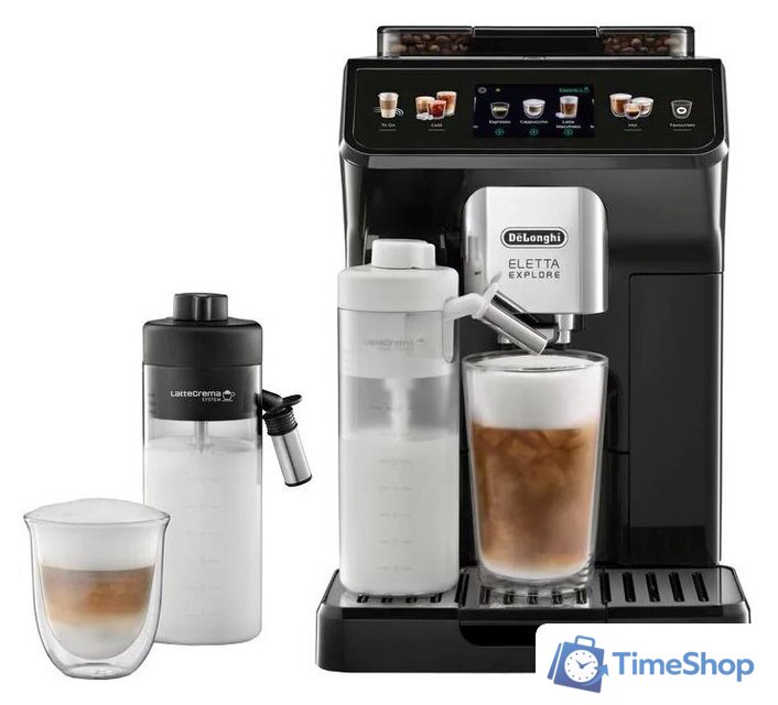 Кофемашина DeLonghi Eletta Explore ECAM450.55.G - Изображение №1 — Интернет-магазин Time-Shop