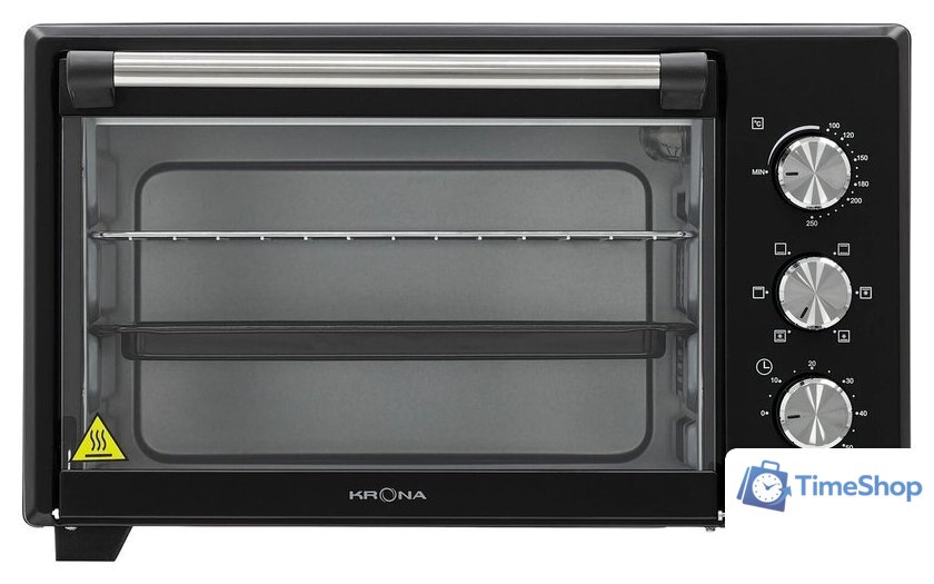 Мини-печь Krona Ofen 28 BL - Изображение №3 — Интернет-магазин Time-Shop