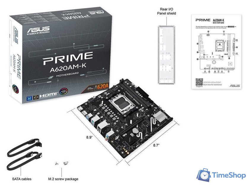 Материнская плата ASUS Prime A620AM-K - Изображение №8 — Интернет-магазин Time-Shop