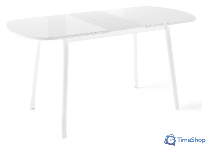 Кухонный стол Мебель Импэкс Leset Мидел Мини (металл белый-стекло белое) - Изображение №2 — Интернет-магазин Time-Shop