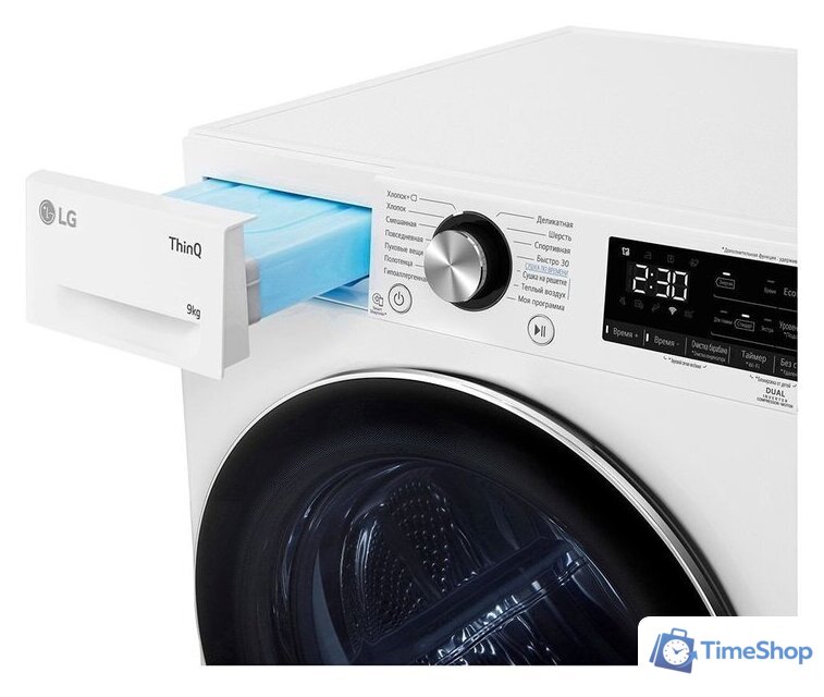 Сушильная машина LG DC90V9V9WN - Изображение №8 — Интернет-магазин Time-Shop
