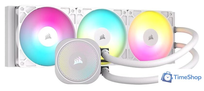 Система жидкостного охлаждения для процессора Corsair Nautilus 360 RS ARGB CW-9060095-WW - Изображение №1 — Интернет-магазин Time-Shop