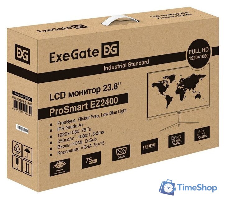 Монитор ExeGate ProSmart EZ2400 EX299031RUS - Изображение №9 — Интернет-магазин Time-Shop