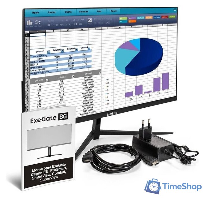 Монитор ExeGate ProSmart EZ2400 EX299031RUS - Изображение №5 — Интернет-магазин Time-Shop