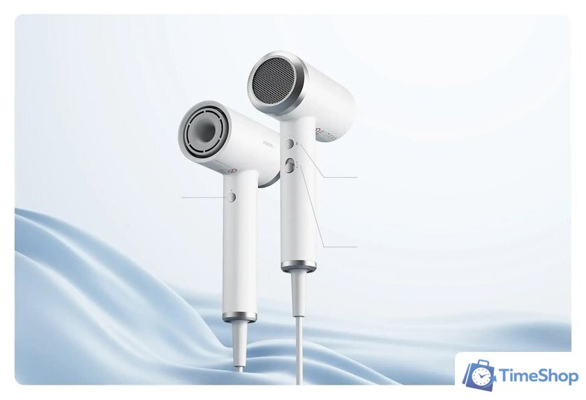 Фен Xiaomi High-speed Ionic Hair Dryer GSHGL01LX (европейская версия, белый) - Изображение №7 — Интернет-магазин Time-Shop