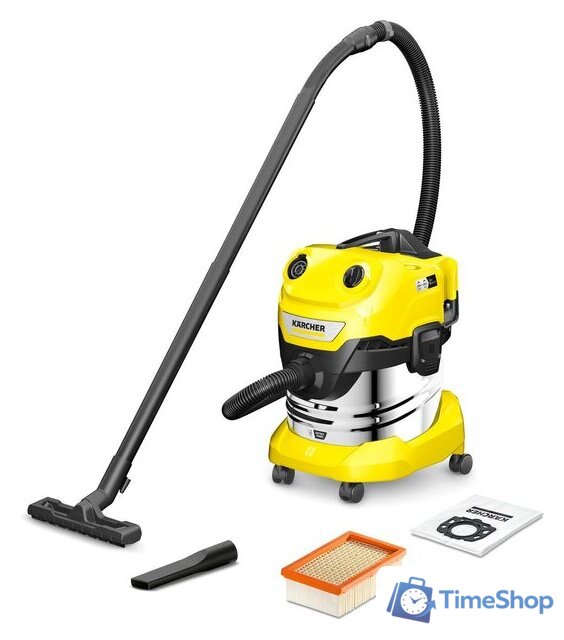 Пылесос Karcher WD 4-18 S Dual 1.628-625.0 (без АКБ) - Изображение №1 — Интернет-магазин Time-Shop