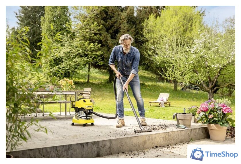 Пылесос Karcher WD 4-18 S Dual 1.628-625.0 (без АКБ) - Изображение №6 — Интернет-магазин Time-Shop