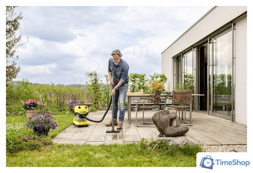 Пылесос Karcher WD 4-18 S Dual 1.628-625.0 (без АКБ) - Изображение №7 — Интернет-магазин Time-Shop