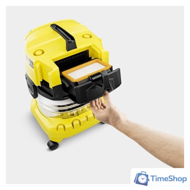 Пылесос Karcher WD 4-18 S Dual 1.628-625.0 (без АКБ) - Изображение №3 — Интернет-магазин Time-Shop