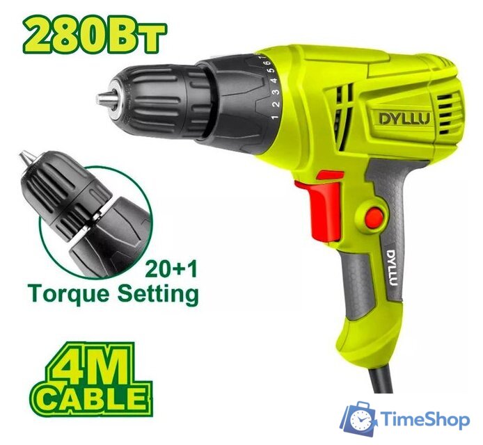 Дрель-шуруповерт Dyllu DTED15281 - Изображение №1 — Интернет-магазин Time-Shop