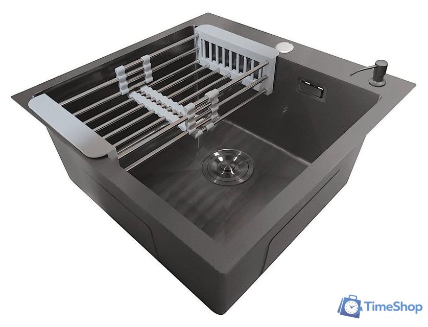 Кухонная мойка Stellar Nano E5050GE (серый) - Изображение №3 — Интернет-магазин Time-Shop