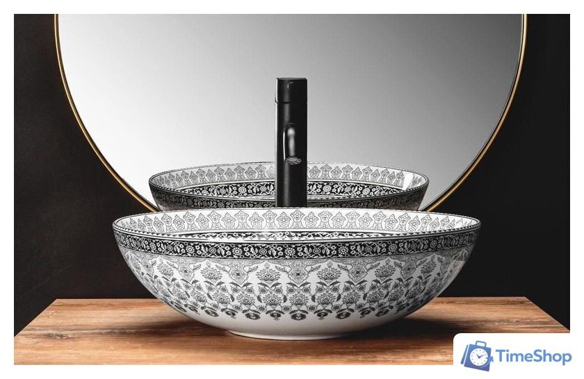Умывальник Rea Arte D.Grey REAU8002 - Изображение №5 — Интернет-магазин Time-Shop