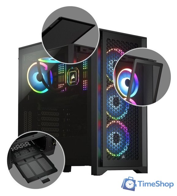 Корпус Corsair 4000D Airflow CC-9011200-WW - Изображение №19 — Интернет-магазин Time-Shop