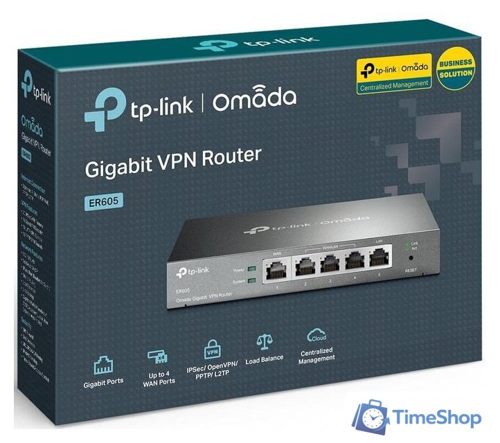 Маршрутизатор TP-Link ER605 - Изображение №5 — Интернет-магазин Time-Shop