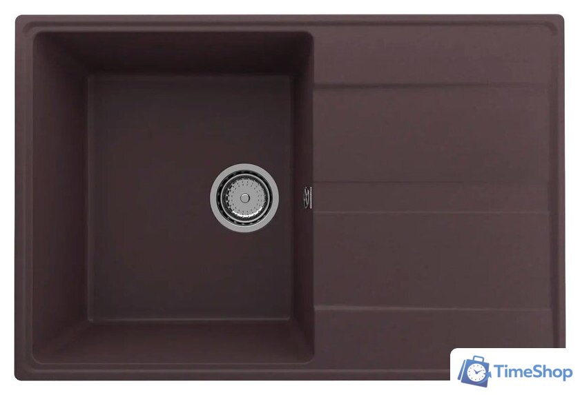 Кухонная мойка Ulgran Quartz Prima 750-06 (трюфель) - Изображение №1 — Интернет-магазин Time-Shop