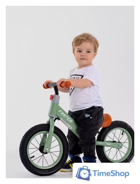 Беговел Rant Faster RB125 (зеленый) - Изображение №4 — Интернет-магазин Time-Shop